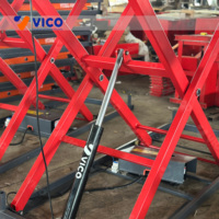 VICO Motorrad-Scherenhebebühne YT-15A Kleine Hydraulische Hebebühne für Unfallfahrzeug-Reparatur in Werkstatt oder Zuhause mit CE-Zertifizierung
