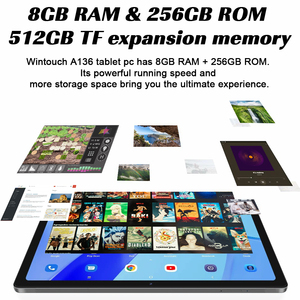 Usine OEM expédition rapide WIFI 4G Dual Sim 10 pouces tablette professionnelle 8 Go de RAM 256 Go Android 13 tablette pour adulte - Product Image 3