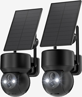 Caméra de sécurité extérieure AVStart 3MP OEM WiFi solaire PTZ TZ-DNB IP65 étanche avec audio bidirectionnel et détection de mouvement