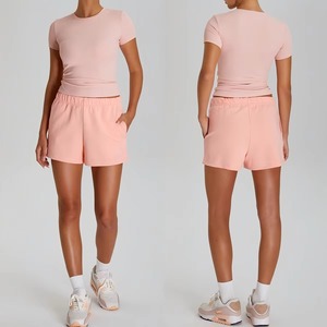 Ensembles de yoga personnalisés pour femmes, haute élasticité, longueur intégrale, manches longues, avec cordon de serrage, anti-transpiration, pour activités de fitness en extérieur, motif imprimé - Product Image 1