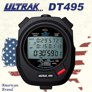 Cronómetro Digital ULTRAK DT495H, Memoria para 100 Vueltas, Pantalla de 3 Filas, Temporizador Electrónico, Cronógrafo Deportivo Profesional para Atletismo - Product Image 2