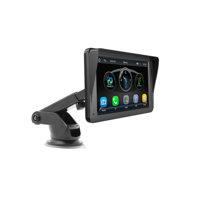 7 Inch Portable Wireless CarPlay Android Auto Car Radio Multimedia Video Player Touch Screen With Rear View Camera