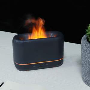 JCSY Flame Aroma Diffuser 200ml 5V USB <b>Humidifier</b> Home Office Use Creative Ultrasonic Mist Maker - Product Image 5