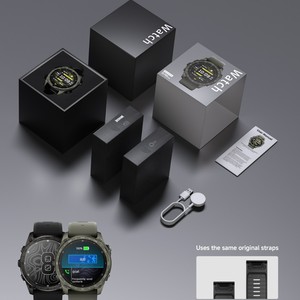 Reloj Inteligente T8PRO AMOLED de 51 mm con Correa de Silicona, Función de Contestar Llamadas, Alarma, Asistente de Voz IA, Resistente al Agua, Deportivo - Product Image 2
