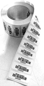 Nhãn Mã Vạch số sê-ri 1000 1-1/2 "x 1/2" dán giấy dán nhiệt tuần tự cuộn thẻ tài sản số liên tiếp - Product Image 2