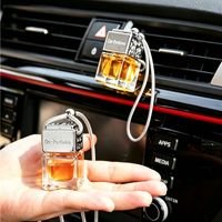 Diffuseur de parfum pour voiture, pendentif désodorisant, diffuseur d'huiles essentielles pour grille d'aération, éliminateur d'odeurs, parfum longue durée