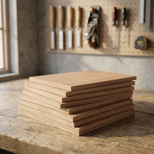 Contrachapado de Madera de Alta Calidad para Persianas, 18 x 2100 x 1200 mm - Product Image 3
