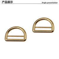 Accessoires professionnels de collier de chien de luxe boucles en métal en alliage de Zinc réglables robustes anneau en D Triangle 1 pouce/25mm pour chien