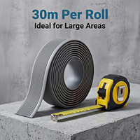 Bande de protection antidérapante en PVC pour bord de marche, auto-adhésive, pour escaliers intérieurs et extérieurs, découpable, disponible en 4 couleurs
