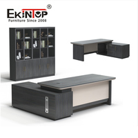 Ekintop Muebles baratos Muebles de oficina Mesa de ordenador de oficina de alta calidad y escritorio de madera con cajón