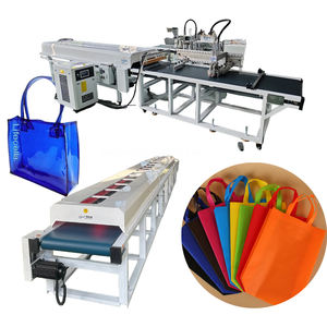 Machine d'impression sérigraphique pneumatique de bureau à une seule couleur pour l'impression sur <span class=keywords><strong>t</strong></span>-<span class=keywords><strong>shirt</strong></span>, machine d'impression sérigraphique, couleur noire - Product Image 1