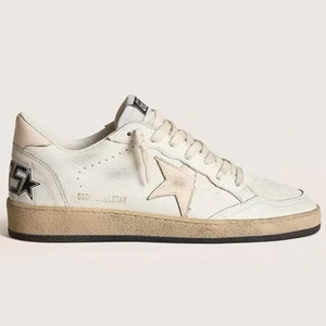 Scarpe da Corsa con Plateau Chunky Leggere in Pelle Dorata con Lacci, da Donna e Uomo, Stile Sneaker Metallizzate Glitterate per Camminata - Product Image 3