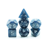Dés d'angle rond en résine monochrome pour jeux du MDN Dés de jeu de société polyédriques de 16mm