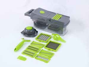 Utensilios de Cocina 12 en 1, Accesorios Manuales para el Hogar y la Cocina, Picador de Verduras, Pelador, Cortador de Cebolla - Product Image 2