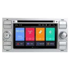 2 Din Android 10 Car DVD Player For Ford Mondeo Focus S-max C-MAX Fiesta kuga Transit autoradio GPS Navigation Auto Radio Stereo