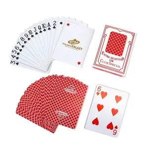 파티 용품 종이를 판매하는 저렴한 품목 맞춤형 크기 양면 독일 상자 카드 놀이 기계 놀이 카드 인쇄