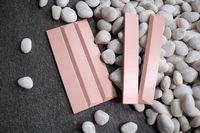 Bonne vente 50x300mm caractéristique céramique 3D unique carrelage de métro blanc pour décoration murale de salle de bain