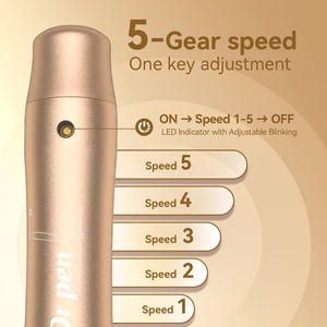 Golden Dr Pen <span class=keywords><strong>M5</strong></span> Herramientas para el cuidado de la piel Derma Pen Microneedling <span class=keywords><strong>Dermapen</strong></span> Máquina de mesoterapia Microdermoabrasión Mesogun Micro Needling - Product Image 3