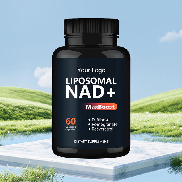 JH Factory Wholesale Private Label Health Supplements NAD+ Cellular Energy Support with Liposomal Formula Liposomal NAD+