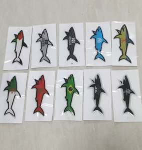 Autocollants personnalisés Shark Cp Jul Vrunk Marseille Palestine Drapeau national Paul and Shark Sticker - Product Image 1