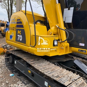 รถขุดรถขุดรถขุด PC120 PC110 PC70เครื่องจักรก่อสร้างทางวิศวกรรมที่ใช้ในการก่อสร้าง Komatsu70 excadora Komatsu - Product Image 4