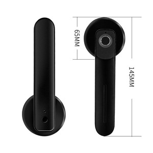 Cerradura Inteligente WiFi para Interiores de Aleación de Zinc con Huella Dactilar y Contraseña, Apertura con un Toque, Antirrobo, para Puertas de Madera, Hogar, Oficina, Apartamento, Datos en la Nube - Product Image 5