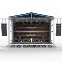 290*290 grand système de levage de botte de toit de scène de concert en aluminium