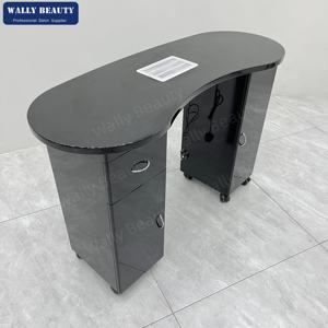Table de manucure moderne de haute qualité pour manucure Bureau de manucure de luxe pour atelier - Product Image 3
