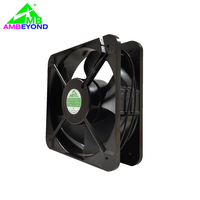 Ventilateur de refroidissement axial AC 20060 110V 220V 380V à double roulement à billes, ventilateur de refroidissement industriel pour armoire de serveur