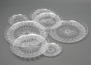 Assiette en plastique pour fruits de mariage, recyclable et lavable, vente en gros - Product Image 3