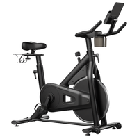 Vélo de spinning à résistance magnétique silencieuse Lingxi, entraînement cardio aérobie en intérieur, utilisation à domicile, capacité de 150 kg, amortissement des chocs