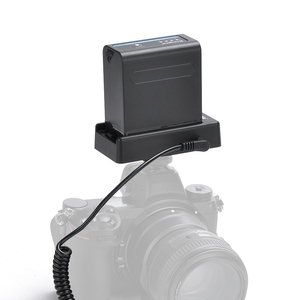 Batería Ficticia KingMa LP-E17 con Placa Adaptadora de Batería NP-F980D a Batería Ficticia LP-E17 para <span class=keywords><strong>Canon</strong></span> EOS RP 750D 800D - Product Image 3
