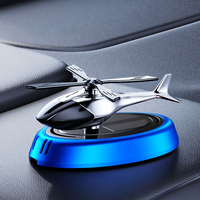 2024 parfum d'air de voiture d'huile d'hélicoptère solaire de luxe de voiture
