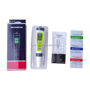 Prix d'usine rétro-éclairé pH-mètre 3 en 1 EC/PH/Temp Haute Précision pH-mètre rétro-éclairé pour piscine hydroponique Commande en gros fournisseur - Product Image 6