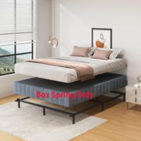 Kommerzielles Vollbett-Boxspringbett mit Robuster Metallkonstruktion und Universeller Matratzenkompatibilität für Apartments