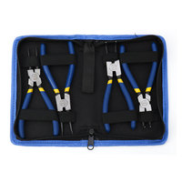 Set Tang Multifungsi Baja Karbon Tinggi Metrik DIY untuk Memotong Circlip OEM - Laris Terjual