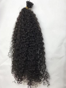 Extensiones de Cabello Humano Virgen Birmano Camboyano Crudo 100g con Puntas I, Grosor Completo, Puntas Rizadas, Liso Kinky, Liso, Puntas I Planas - Product Image 4