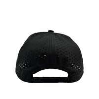 Casquette Snapback Personnalisée 5 Panneaux en Nylon Haute Performance pour Camping en Plein Air, Imperméable, Découpée au Laser, Perforée, Vente en Gros, Style Hip Hop 3D, Cyclisme