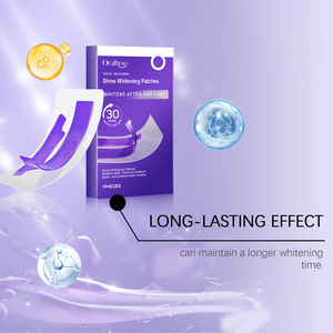 Bandes blanchissantes pour les dents OEM ODM violettes, 6% HP sans peroxyde, kit de blanchiment dentaire à domicile, marque privée - Product Image 6