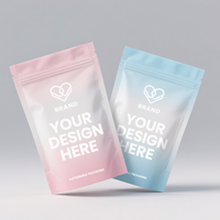 Sachet Doypack Personnalisé Imprimé de Qualité Supérieure, Résistant à la Chaleur, Refermable, à Trois Soudures Latérales, Haute Barrière, Autoclavable pour Emballage Alimentaire