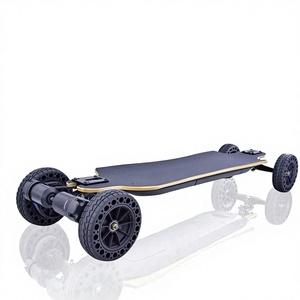 Trottinette Électrique Tout-Terrain à Double Moteur - 1200W, 4 Roues, Transmission par Courroie, Longboard Électrique pour Adultes, Commande en Gros, Haute Vitesse - Product Image 1