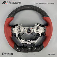 Volante de Fibra de Carbono LED Personalizado para Lexus IS RC NX GS 250 300 300h 350 500 F Sport 2013-2025, Mejora del Interior