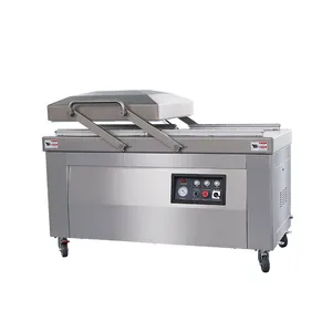 HVC-610S/2B Hualian Double Chamber Vacuum Sealer Sealing Packing Packaging Machine For Meat Food