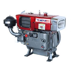 Moteur diesel monocylindre Tengka ZS195 13HP 12HP, refroidi par eau, pour équipement d'extraction aurifère, directement de l'usine Changchai - Product Image 1