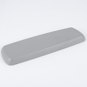 Reposabrazos de PU Grises para Silla de Oficina, Diseño Minimalista, Juego de 2 Piezas - Product Image 2