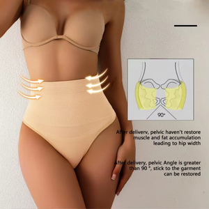 String amincissant taille haute pour femme, lingerie sculptante sexy pour femme, soulève les fesses, taille <span class=keywords><strong>plus</strong></span>, string sculptant - Product Image 3