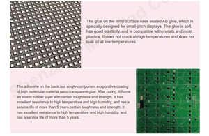 โมดูลจอแสดงผล LED P3.91 สำหรับภายนอกอาคาร SMD1921 แบบสแกน 1/16 สีเต็มรูปแบบ ขนาด 250x250 มม. - Product Image 6