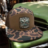 Casquette de baseball personnalisée avec logo tissé, 7 panneaux, visière plate, fermeture snapback, maille, modèle Como 168P, casquette trucker, Gorras