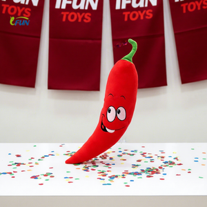 ลูกโป่งเป่าลมรูปใบหน้าตุ๊กตาสีแดงขนาด2ม. ลูกโป่งรูปผักพริกพริกไทยของเล่นพิมพ์ดิจิตอลโฆษณาทางอากาศไฟฟ้า - Product Image 1