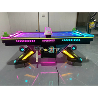 Petite machine d'arcade commerciale portable, table de hockey sur air à monnayeur, jeu sportif interactif pour enfants, équipement de divertissement pour enfants